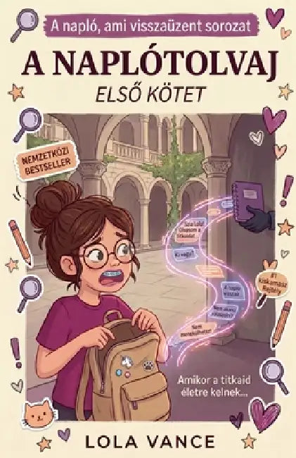 A naplótolvaj by Lola Vance
