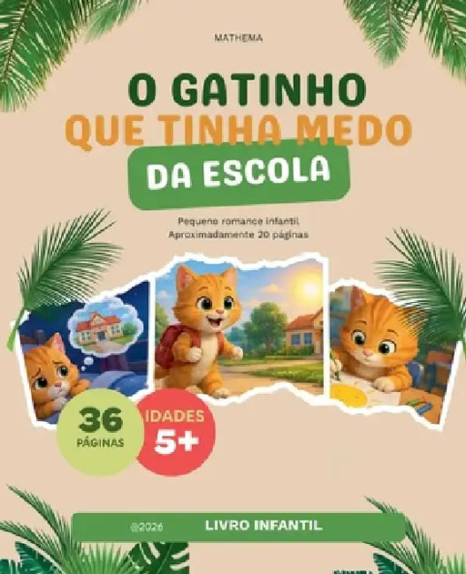 O Gatinho Que Tinha Medo da Escola by Mathema