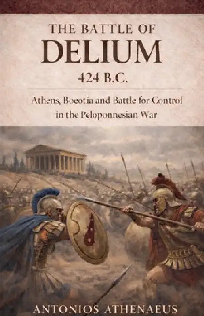 The Battle of Delium 424 B.C.: Athens, Boeotia and Battle for Control in the Peloponnesian War by Antonios Athenaeus
