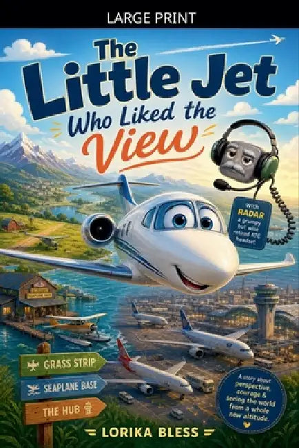 The Little Jet Who Liked the View by Lorika Bless