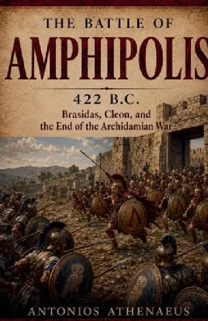 The Battle of Amphipolis 422 B.C.: Brasidas, Cleon, and the End of the Archidamian War by Antonios Athenaeus