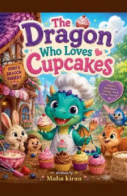 The Dragon Who Loves Cupcakes by Maha Kiran