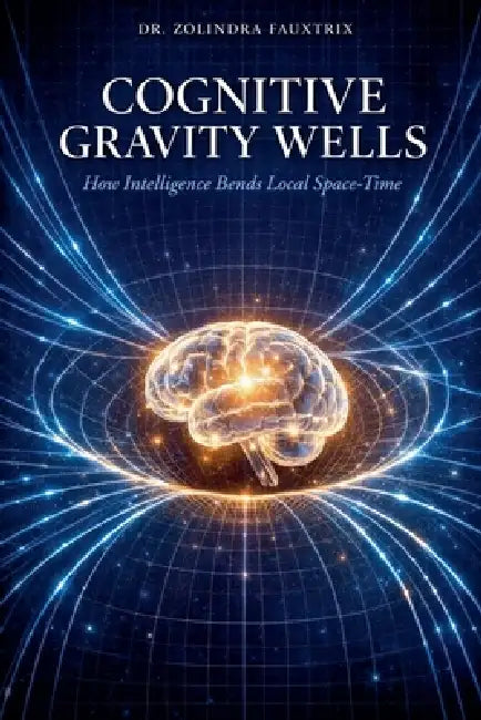 Cognitive Gravity Wells: How Intelligence Bends Local Space-Time by Zolindra Fauxtrix