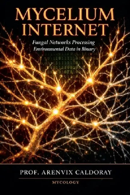 Mycelium Internet: Fungal Networks Processing Environmental Data in Binary by Arenvix Caldoray