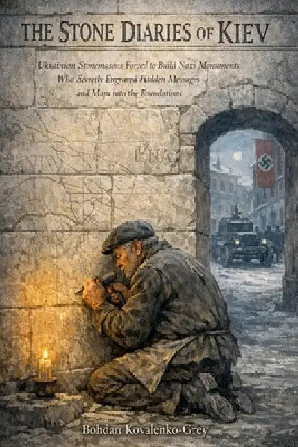 The Stone Diaries of Kiev: Ukrainian Stonemasons Forced to Build Nazi Monuments Who Secretly Engraved Hidden Messages and Maps into the Foundations by Bohdan Kovalenko-Grey