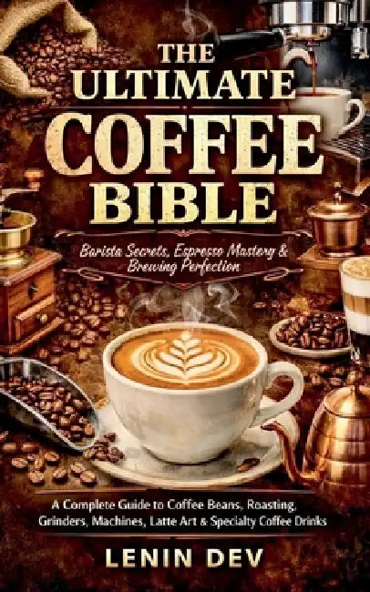 The Ultimate Coffee Bible: Barista Secrets, Espresso Mastery & Brewing Perfection - A Complete Guide to Coffee Beans, Roasting, Grinders, Machines, La by Lenin Dev