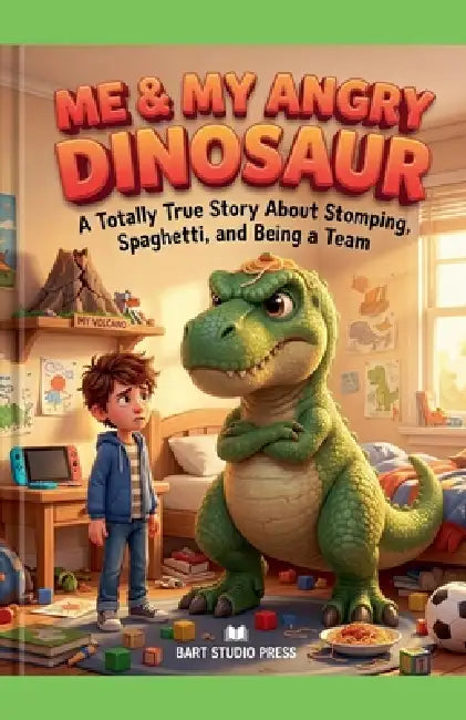 Me & My Angry Dinosaur: A Totally True Story About Stomping, Spaghetti, and Being a Team by Bart Studio Press