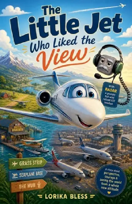 The Little Jet Who Liked the View by Lorika Bless