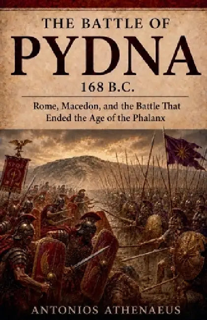The Battle of Pydna 168 B.C.: Rome, Macedon, and the Battle That Ended the Age of the Phalanx by Antonios Athenaeus