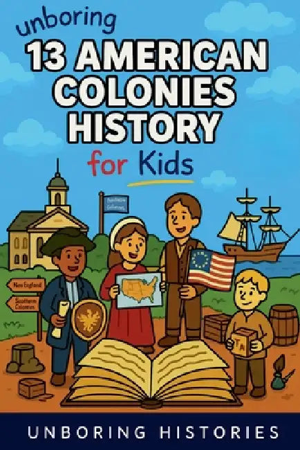 Unboring 13 American Colonies History for Kids by Unboring Histories