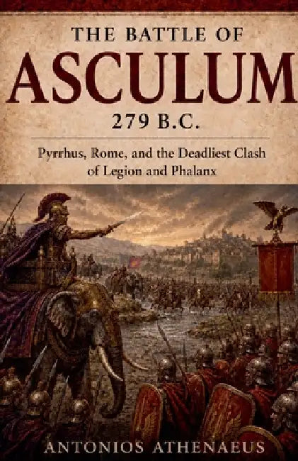The Battle of Asculum 279 B.C.: Pyrrhus, Rome, and the Deadliest Clash of Legion and Phalanx by Antonios Athenaeus