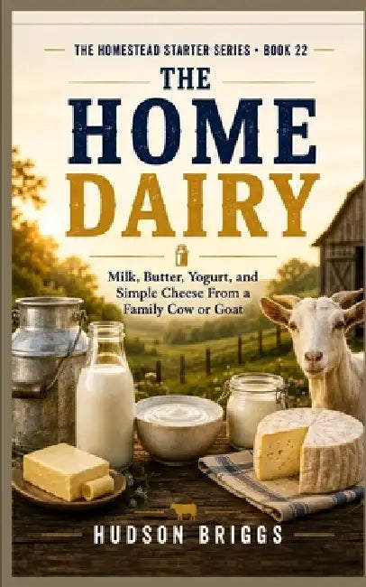 The Home Dairy: Milk, Butter, Yogurt, and Simple Cheese From a Family Cow or Goat by Hudson Briggs