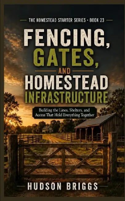Fencing, Gates, and Homestead Infrastructure: Building the Lines, Shelters, and Access That Hold Everything Together by Hudson Briggs