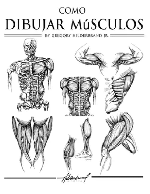 Cómo Dibujar Músculos by Jr. Hilderbrand Gregory