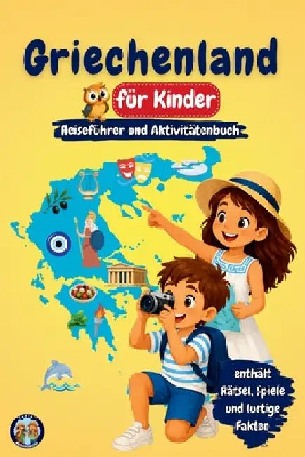 Griechenland für Kinder - Reiseführer und Aktivitätenbuch: Entdecke Geschichte, Inseln, Kultur und Traditionen Griechenlands durch Spiele, Rätsel und by Sylvia Mixam