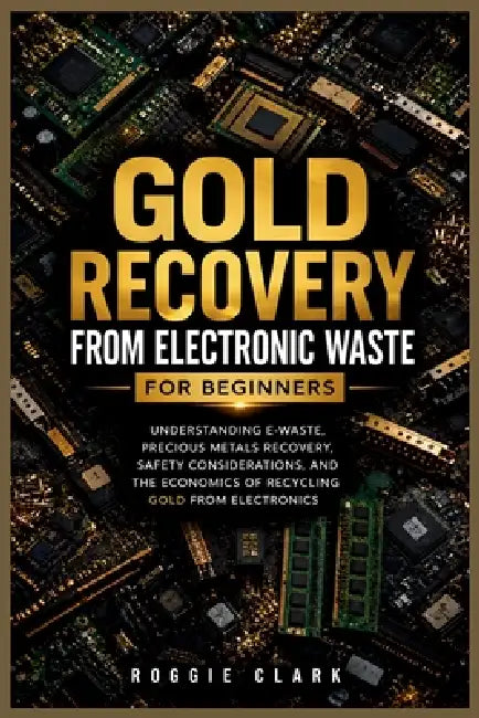 Gold Recovery From Electronic Waste For Beginners: Understanding E-Waste, Precious Metals Recovery, Safety Considerations, and the Economics of Recycl by Roggie Clark, Raj Clark