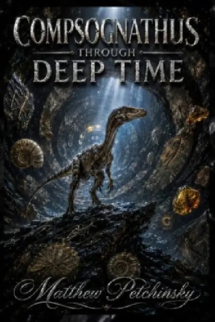 Compsognathus Through Deep Time by Matthew Petchinsky