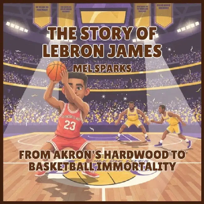 The Story of LeBron James: From Akron's Hardwood to Basketball Immortality by Mel Sparks