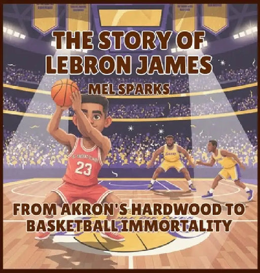 The Story of LeBron James: From Akron's Hardwood to Basketball Immortality by Mel Sparks