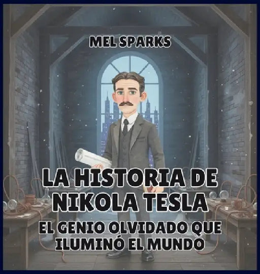 La historia de Nikola Tesla: El Genio Olvidado Que Iluminó el Mundo by Mel Sparks