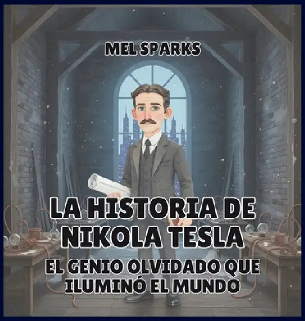 La historia de Nikola Tesla: El Genio Olvidado Que Iluminó el Mundo by Mel Sparks
