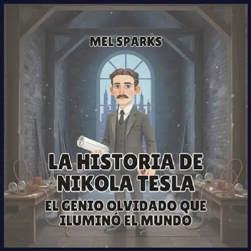 La historia de Nikola Tesla: El Genio Olvidado Que Iluminó el Mundo by Mel Sparks