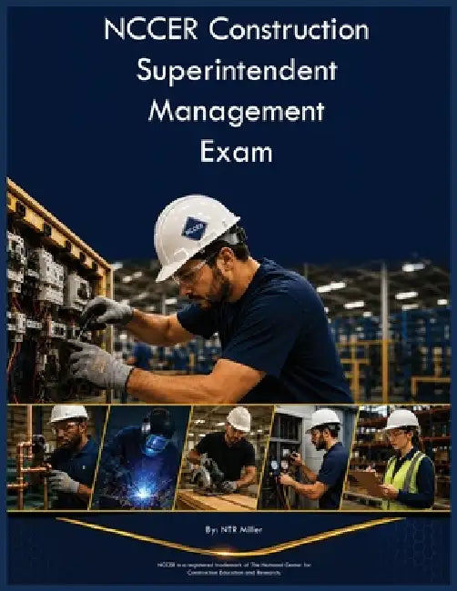 NCCER Construction Superintendent Management Exam by Ntr Miller