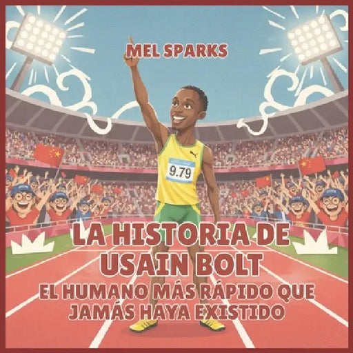 La historia de Usain Bolt: El Humano Más Rápido Que Jamás Haya Existido by Mel Sparks