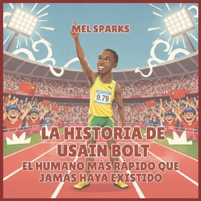 La historia de Usain Bolt: El Humano Más Rápido Que Jamás Haya Existido by Mel Sparks
