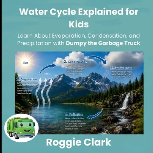 Water Cycle Explained for Kids: Learn About Evaporation, Condensation, and Precipitation with Dumpy the Garbage Truck by Roggie Clark, Raj Clark