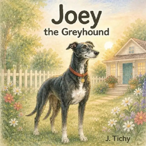 Joey The Greyhound by Joseph Tichy