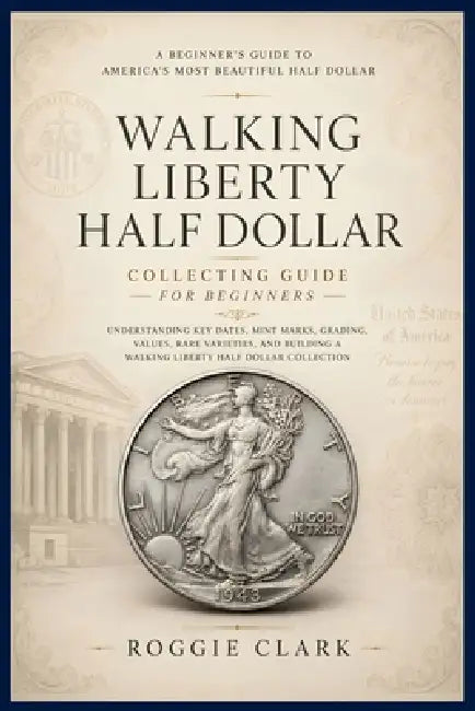Walking Liberty Half Dollar Collecting Guide For Beginners: Understanding Key Dates, Mint Marks, Grading, Values, Rare Varieties, and Building a Walki by Roggie Clark, Raj Clark