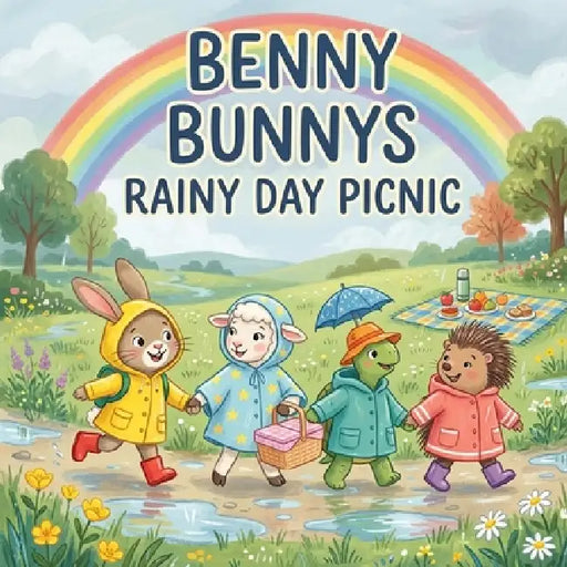 Benny Bunnys Rainy Day Picnic: A Splashy Adventure of Friendship and Fun by Nguyen Hoang