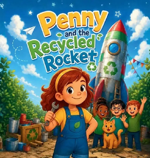 Penny and the Recycled Rocket: A Creative Adventure About Recycling, Friendship, and Big Dreams by Dave Necson