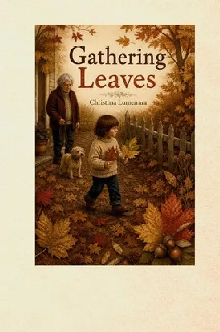 Gathering Leaves by Christina Lumenara
