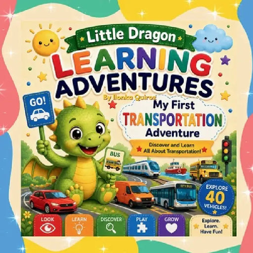 Little Dragon Learning Adventures: My First Transportation Adventure by Ilonka Quiroz