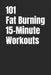 101 Fat Burning 15-Minute Workouts: Quick Dumbbell and Kettlebell Workouts for Busy Schedules by Erik Myers