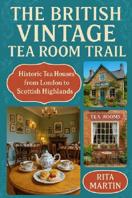 The British Vintage Tea Room Trail: Historic Tea Houses from London to the Scottish Highlands by Rita Martin