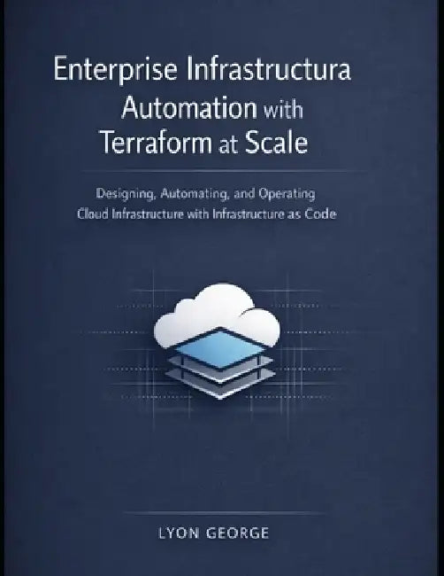 Enterprise Infrastructure Automation With Terraform at Scale: Designing, Automating, and Operating Cloud Infrastructure with Infrastructure as Code by Lyon George