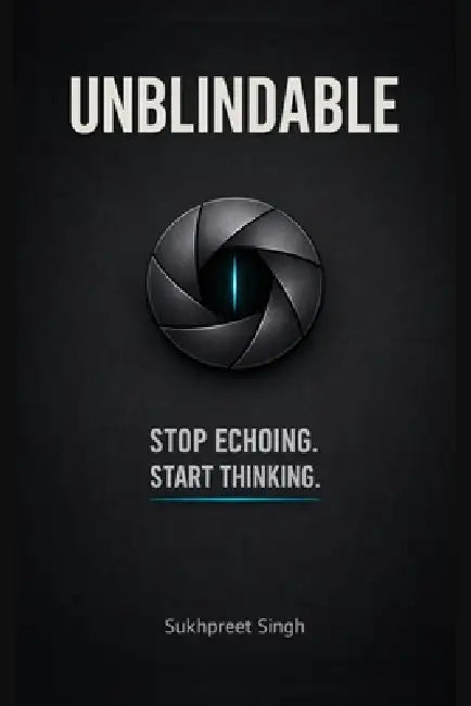 Unblindable: Stop Echoing. Start Thinking. by Sukhpreet Singh