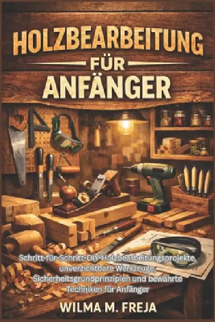 Holzbearbeitung Für Anfänger: Schritt-für-Schritt-DIY-Holzbearbeitungsprojekte, unverzichtbare Werkzeuge, Sicherheitsgrundprinzipien und bewährte Tech by Wilma M. Freja