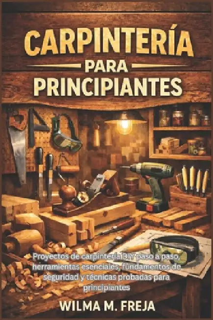 Carpintería Para Principiantes: Proyectos de carpintería DIY paso a paso, herramientas esenciales, fundamentos de seguridad y técnicas probadas para p by Wilma M. Freja