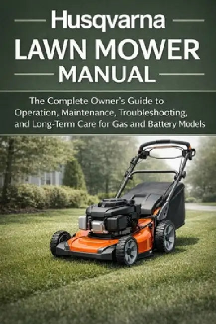 Husqvarna Lawn Mower Manual: The Complete Owner's Guide to Operation, Maintenance, Troubleshooting, and Long-Term Care for Gas and Battery Models by Monroe Coleman