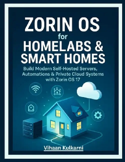 Zorin OS for Homelabs & Smart Homes: Build Modern Self-Hosted Servers, Automations & Private Cloud Systems with Zorin OS 17 by Vihaan Kulkarni