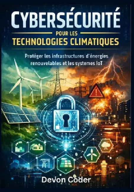 Cybersécurité pour les technologies climatiques: protéger les infrastructures d'énergies renouvelables et les systèmes IoT by Devon Coder