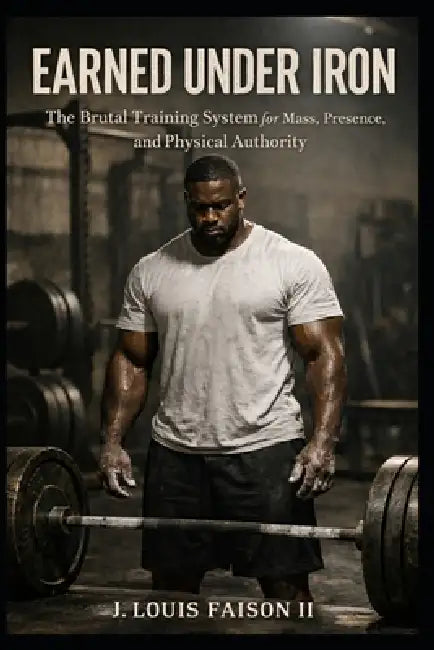 Earned Under Iron: The Brutal Training System for Mass, Presence, and Physical Authority by II Faison J. Louis