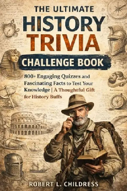 The Ultimate History Trivia Challenge Book: 800+ Engaging Quizzes and Intriguing Facts to Test Your Understanding A Thoughtful Gift for History Buffs by Robert L. Childress