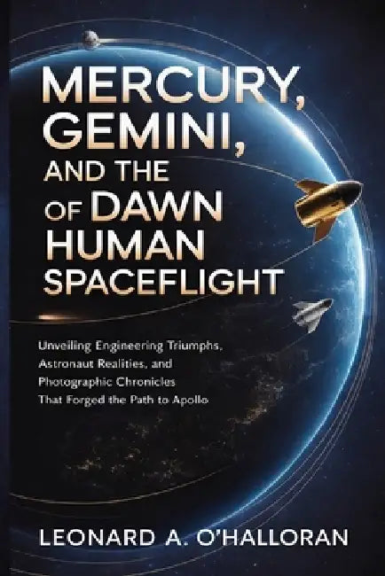 Mercury, Gemini, and the Dawn of Human Spaceflight: Unveiling Engineering Triumphs, Astronaut Realities, and Photographic Chronicles That Forged the P by Leonard A. O'Halloran