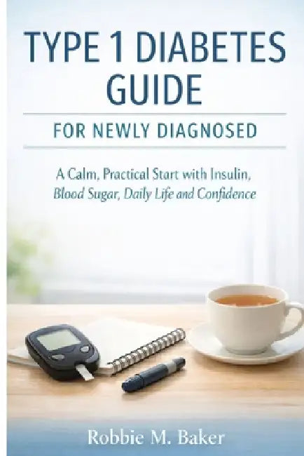 Type 1 Diabetes Guide for Newly Diagnosed: A Calm, Practical Start with Insulin, Blood Sugar, Daily Life and Confidence by Robbie M. Baker