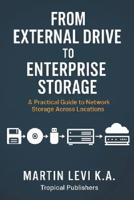 From External Drive to Enterprise Storage: A Practical Guide to Network Storage Across Locations by Martin Levi K. a.